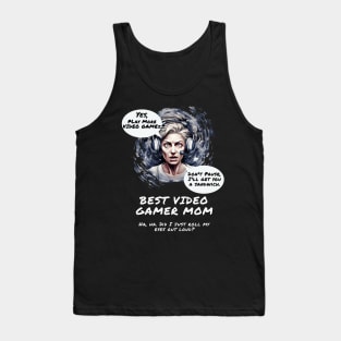 Best Video Gamer Mom Tank Top